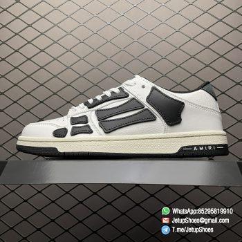 Best Replica Amiri Skel Top Low White Black Sneakers SKU MFS003 111 1