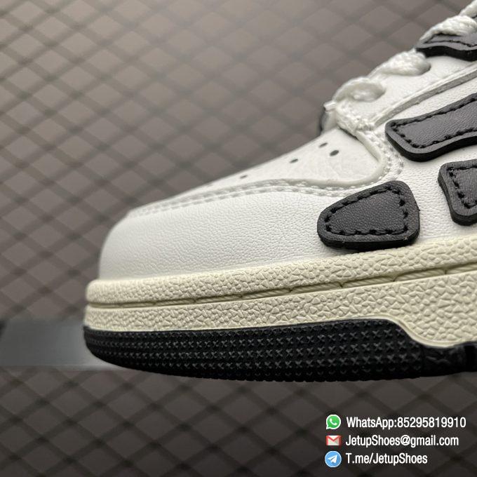Best Replica Amiri Skel Top Low White Black Sneakers SKU MFS003 111 5