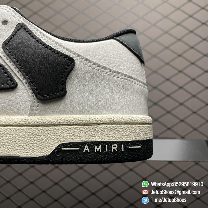 Best Replica Amiri Skel Top Low White Black Sneakers SKU MFS003 111 6