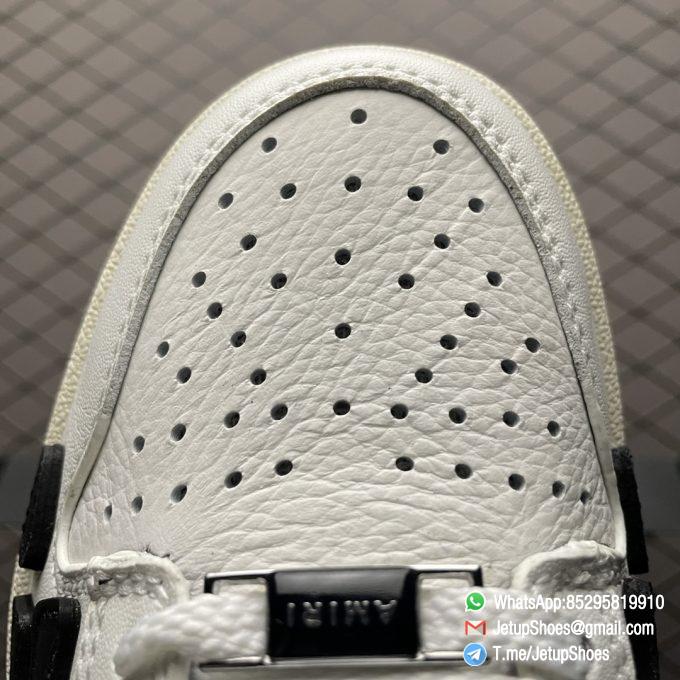 Best Replica Amiri Skel Top Low White Black Sneakers SKU MFS003 111 7