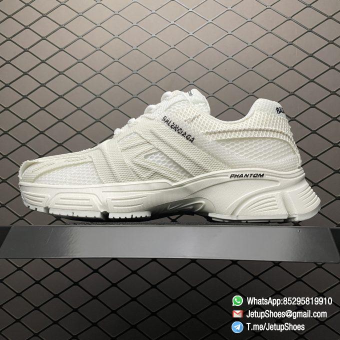 Best Replica Balenciaga Phantom Sneaker White Mesh Fabric SKU 678869 W2E92 9000 1