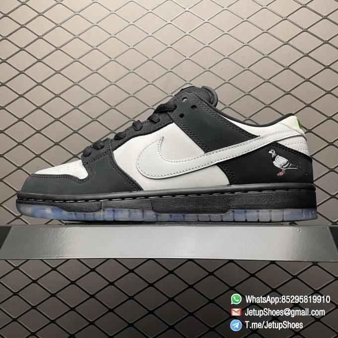 Best Replica Jeff Staple x Dunk Low Pro SB Panda Pigeon SKU BV1310 013 Top Quality Rep Sneakers 01