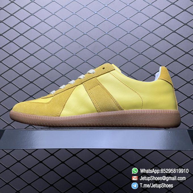 Best Replica Maison Margiela Replica Sneakers Zinc Yellow SKU S58WS0109 Top Quality 01