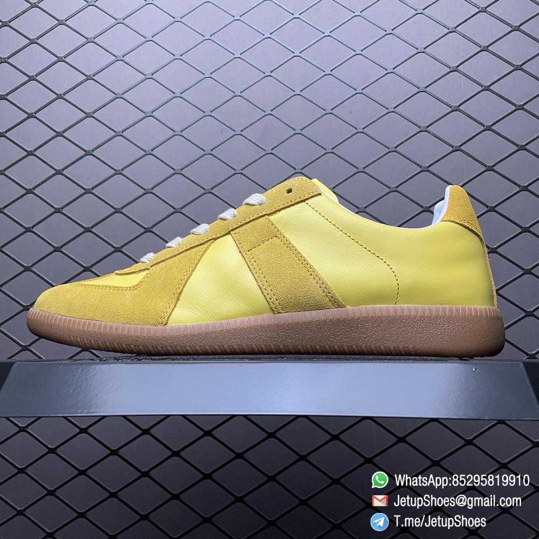 Best Replica Maison Margiela Replica Sneakers Zinc Yellow SKU S58WS0109 Top Quality 01