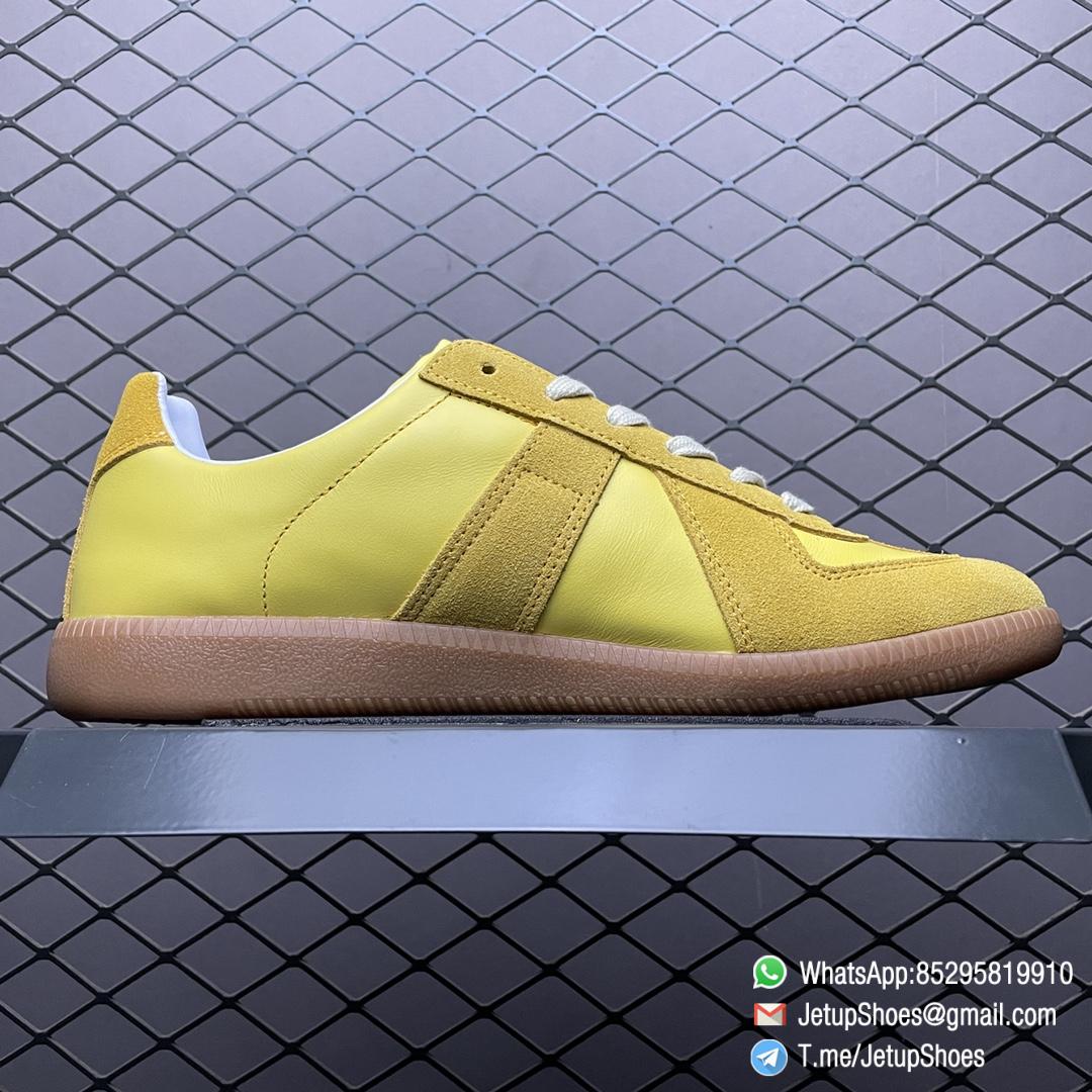 Best Replica Maison Margiela Replica Sneakers Zinc Yellow SKU S58WS0109 Top Quality 02