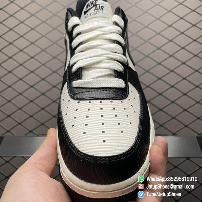 Best Replica Nike Air Force 1 07 LE Black White SKU CJ1391 121 Super Fake AF1 Sneakers 03