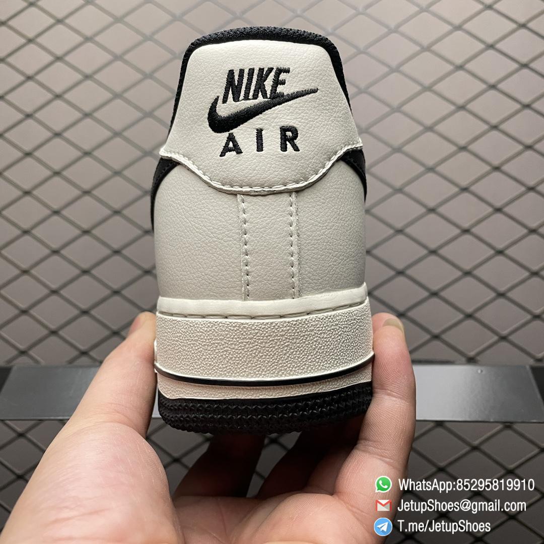 Best Replica Nike Air Force 1 07 LE Black White SKU CJ1391 121 Super Fake AF1 Sneakers 04