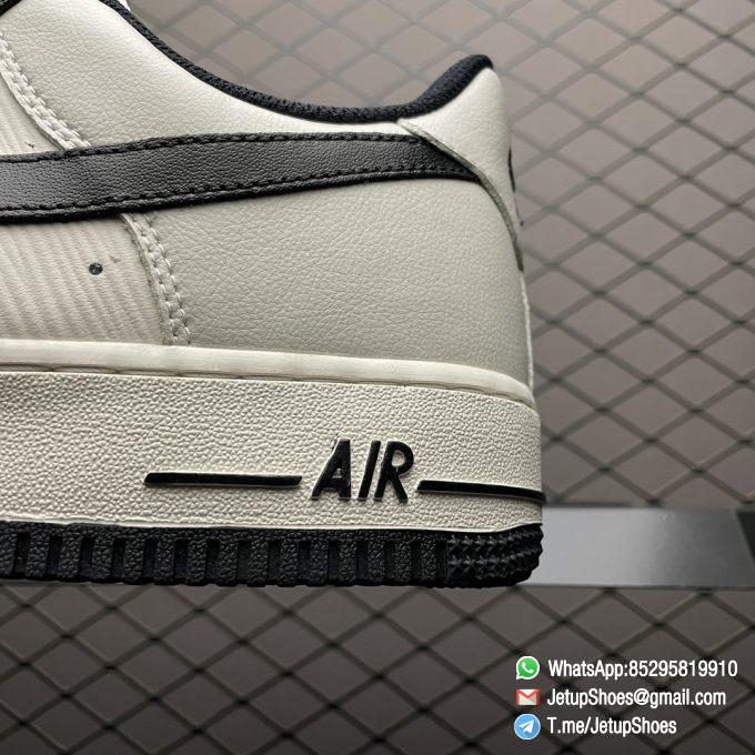 Best Replica Nike Air Force 1 07 LE Black White SKU CJ1391 121 Super Fake AF1 Sneakers 07