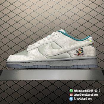 Best Replica Nike Dunk Low Ice Sneakers Suede Upper SKU DO2326 001 Top Clone SNKRS 01