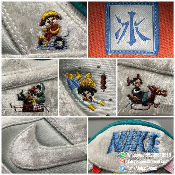 Best Replica Nike Dunk Low Ice Sneakers Suede Upper SKU DO2326 001 Top Clone SNKRS 09
