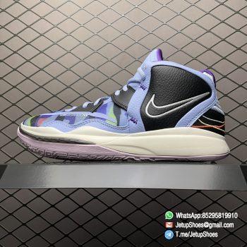Best Replica Nike Kyrie 8 Infinity EP Aluminum Baseketball Sneakers SKU DC9134 400 RepSneakers 01