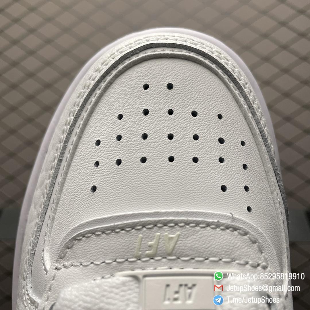 Best Replica Nike Wmns Air Force 1 Shadow White Metallic Silver SKU DQ8237 100 RepSNKRS 07