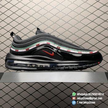 Best Replica Sneakers Undefeated x Air Max 97 OG Black Running Shoes SKU AJ1986 001 2