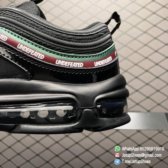 Best Replica Sneakers Undefeated x Air Max 97 OG Black Running Shoes SKU AJ1986 001 6