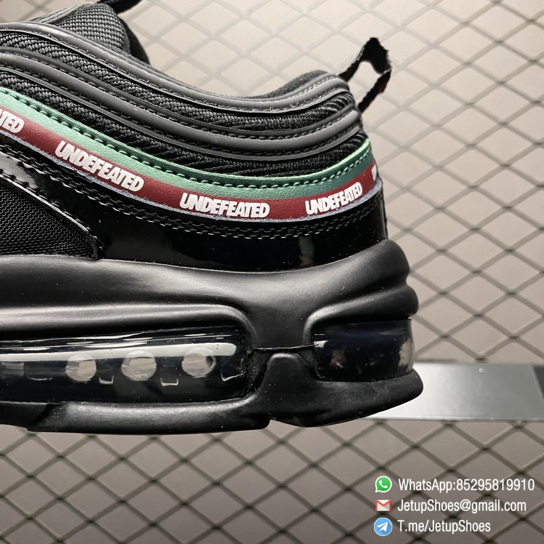 Best Replica Sneakers Undefeated x Air Max 97 OG Black Running Shoes SKU AJ1986 001 6