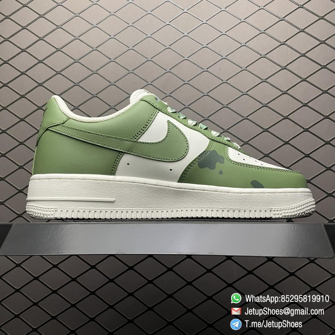 RepSneaker Nike Air Force 1 07 SKU CW2288 662 Olive Green Theme Best Rep Sneakers 02