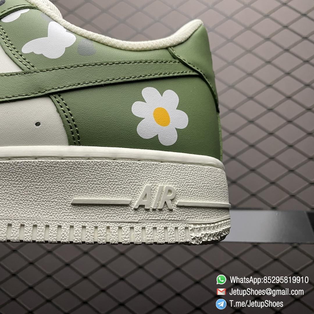 RepSneaker Nike Air Force 1 07 SKU CW2288 662 Olive Green Theme Best Rep Sneakers 08