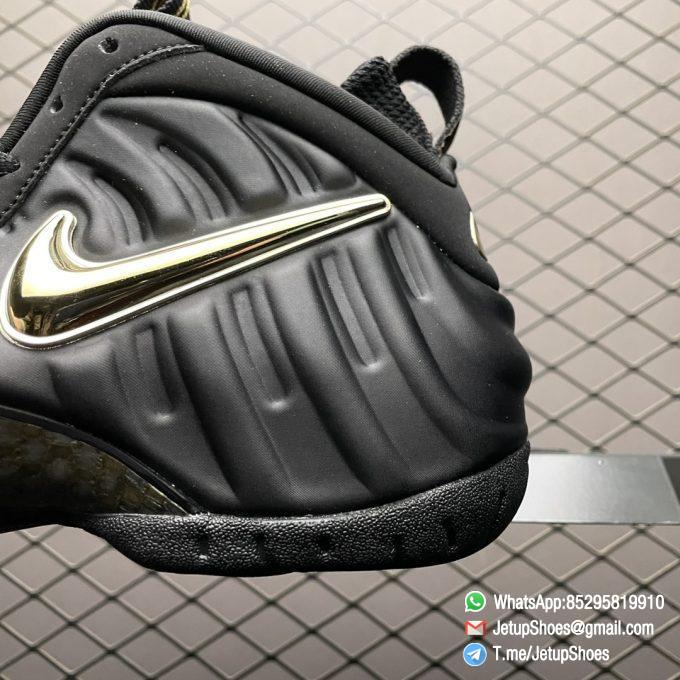 RepSneakers Air Foamposite Pro Black Metallic Gold Basketball Shoes SKU 624041 009 6