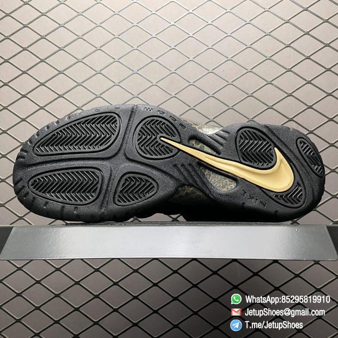 RepSneakers Air Foamposite Pro Black Metallic Gold Basketball Shoes SKU 624041 009 9