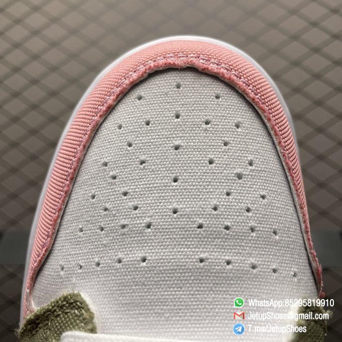 RepSneakers Air Jordan 1 Mid SE GS Pastel Grind SKU DJ0338 100 7