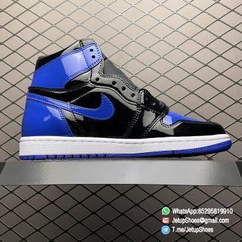 RepSneakers Air Jordan 1 Retro High Patent Royal Best Quality Rep AJ1 Sneakers 02