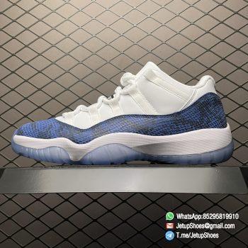 RepSneakers Air Jordan 11 Retro Low Navy Snakeskin 2019 SKU CD6846 102 Best Replica AJ11 SNKRS 01