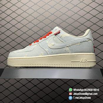 RepSneakers Levis x Nike Air Force 107 Beige Blue Sail SKU VI6396 158 1