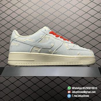 RepSneakers Levis x Nike Air Force 107 Beige Blue Sail SKU VI6396 158 2
