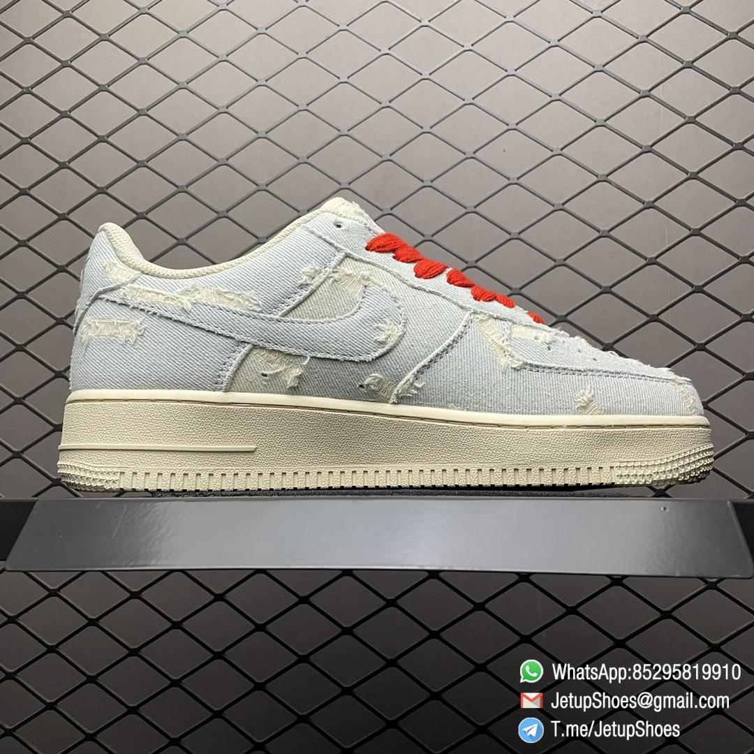 RepSneakers Levis x Nike Air Force 107 Beige Blue Sail SKU VI6396 158 2