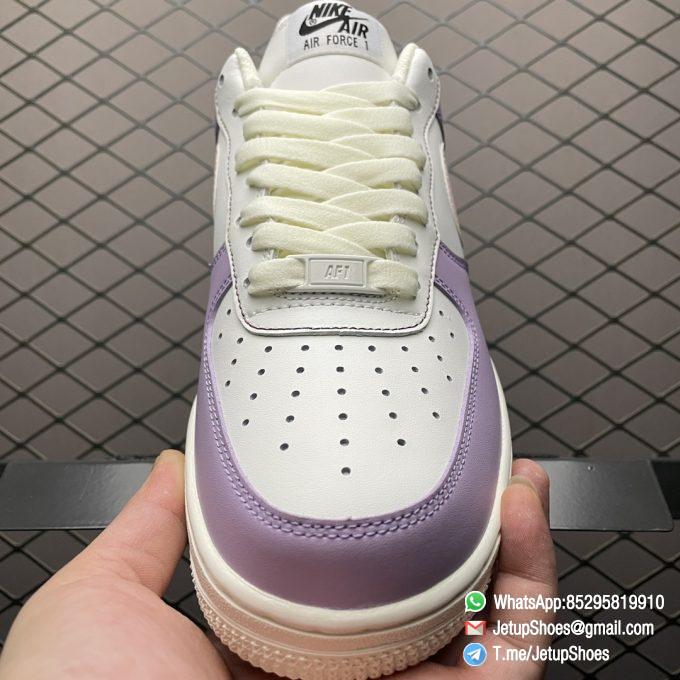 RepSneakers Nike Air Force 1 07 Beige Purple 3M Reflect NFC SKU DQ6810 286 3