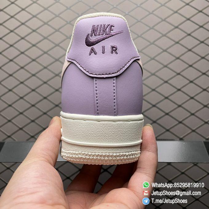 RepSneakers Nike Air Force 1 07 Beige Purple 3M Reflect NFC SKU DQ6810 286 4