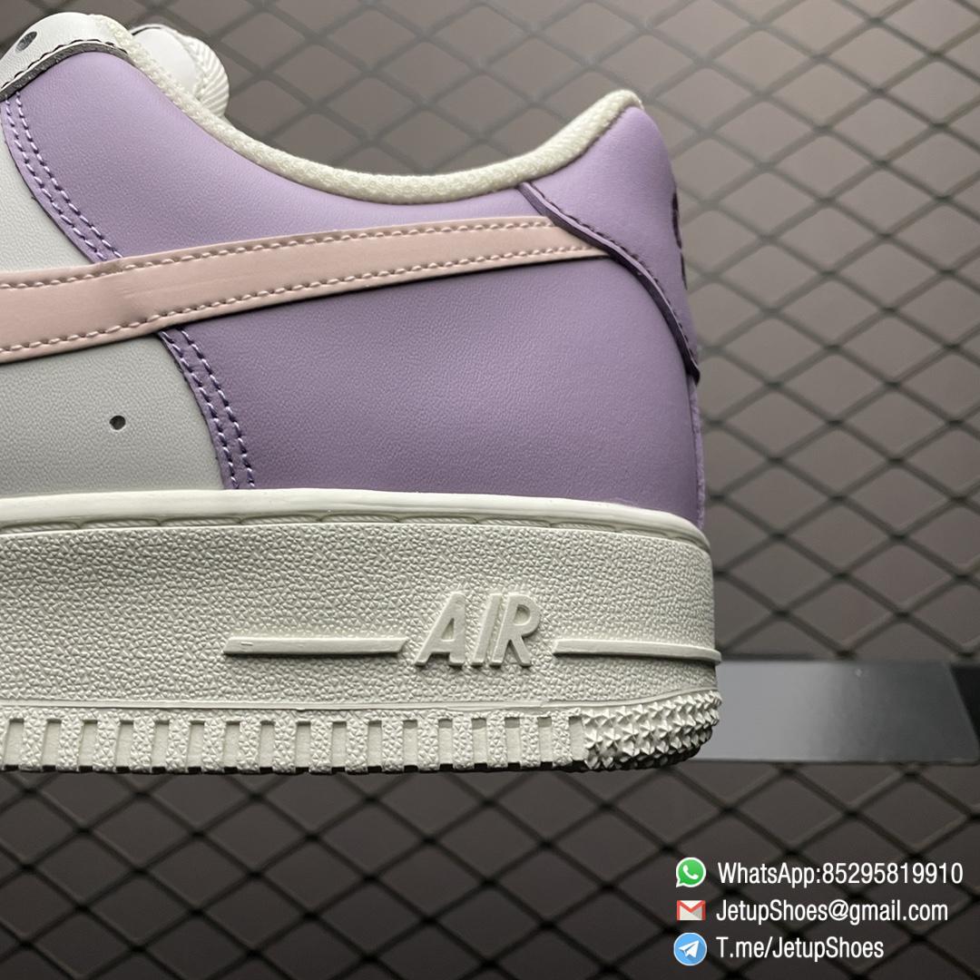 RepSneakers Nike Air Force 1 07 Beige Purple 3M Reflect NFC SKU DQ6810 286 6