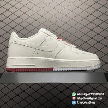 RepSneakers Nike Air Force 1 07 SU19 Beige Red NBA SKU NB8969 123 Top Quality SNKRS 2