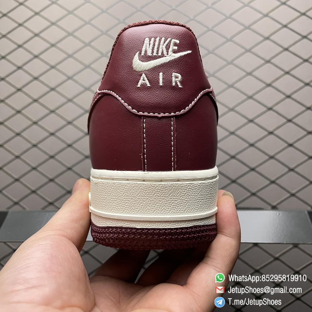 RepSneakers Nike Air Force 1 07 SU19 Wine Red SKU JH6969 281 Rep SNKRS 04