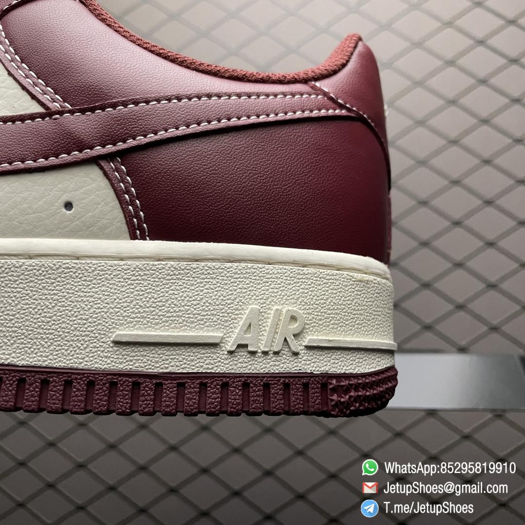 RepSneakers Nike Air Force 1 07 SU19 Wine Red SKU JH6969 281 Rep SNKRS 06