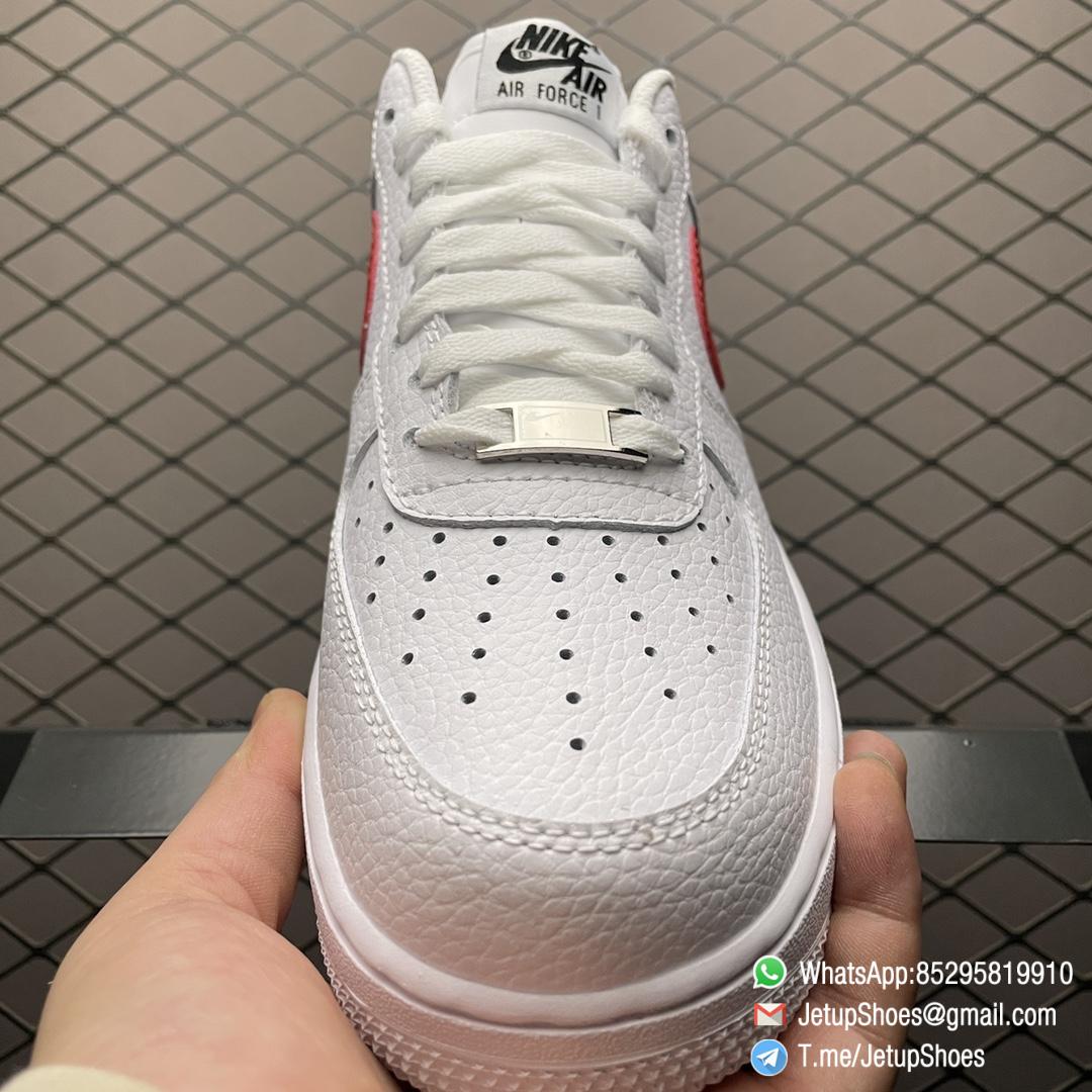 RepSneakers Nike Air Force 1 Next Nature White Red Sneakers SKU DN1430 102 3
