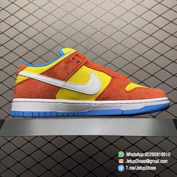 RepSneakers Nike Dunk Low SB Bart Simpson SKU BQ6817 602 Best RepSNKRS 02