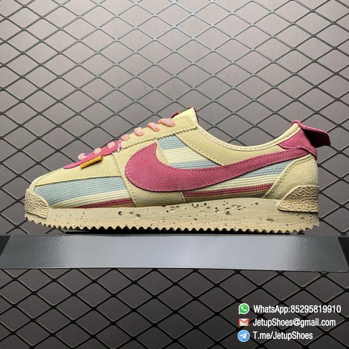RepSneakers Union x Nike Cortez 50th Anniversary Running Shoes Brown Wine Red SKU DR1413 200 1
