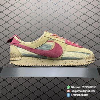 RepSneakers Union x Nike Cortez 50th Anniversary Running Shoes Brown Wine Red SKU DR1413 200 2