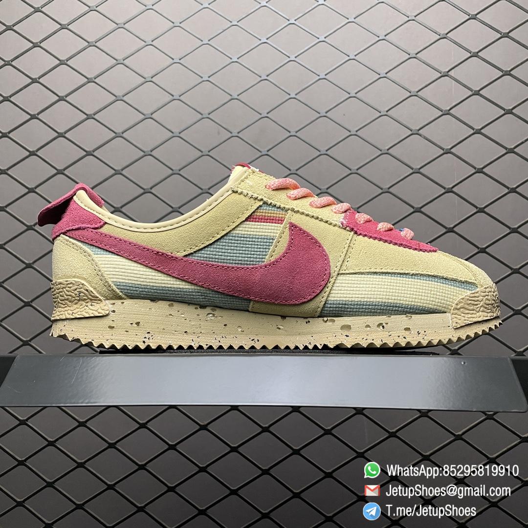 RepSneakers Union x Nike Cortez 50th Anniversary Running Shoes Brown Wine Red SKU DR1413 200 2 RepSneakers Union x Nike Cortez 50th Anniversary Running Shoes Brown Wine Red SKU DR1413 200 2
