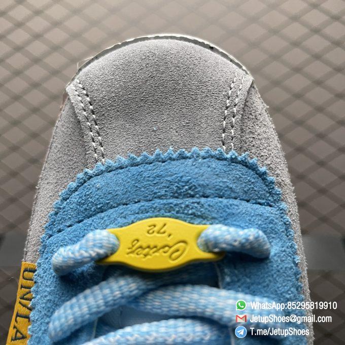 RepSneakers Union x Nike Cortez 50th Anniversary Running Shoes Grey Blue Yellow SKU DR1413 002 7