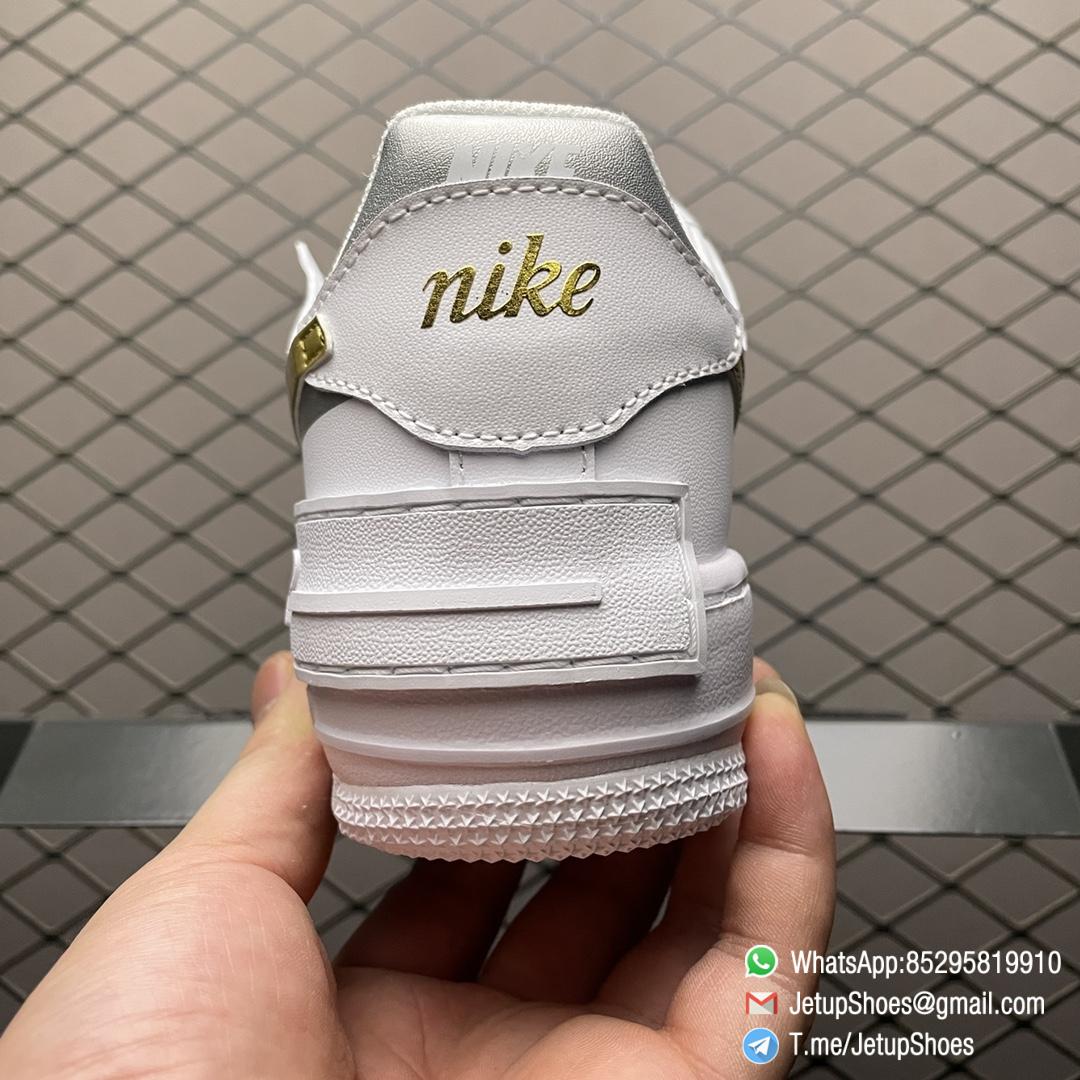 RepSneakers Wmns Air Force 1 Shadow White Metallic Gold SKU DM3064 100 04 RepSneakers Wmns Air Force 1 Shadow White Metallic Gold SKU DM3064 100 04