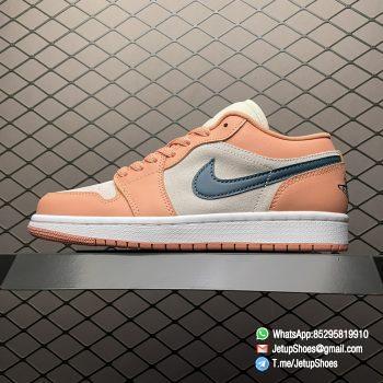 RepSneakers Women Air Jordan 1 Low Light Madder Root SKU DC0774 800 Top Quality SNKRS 1