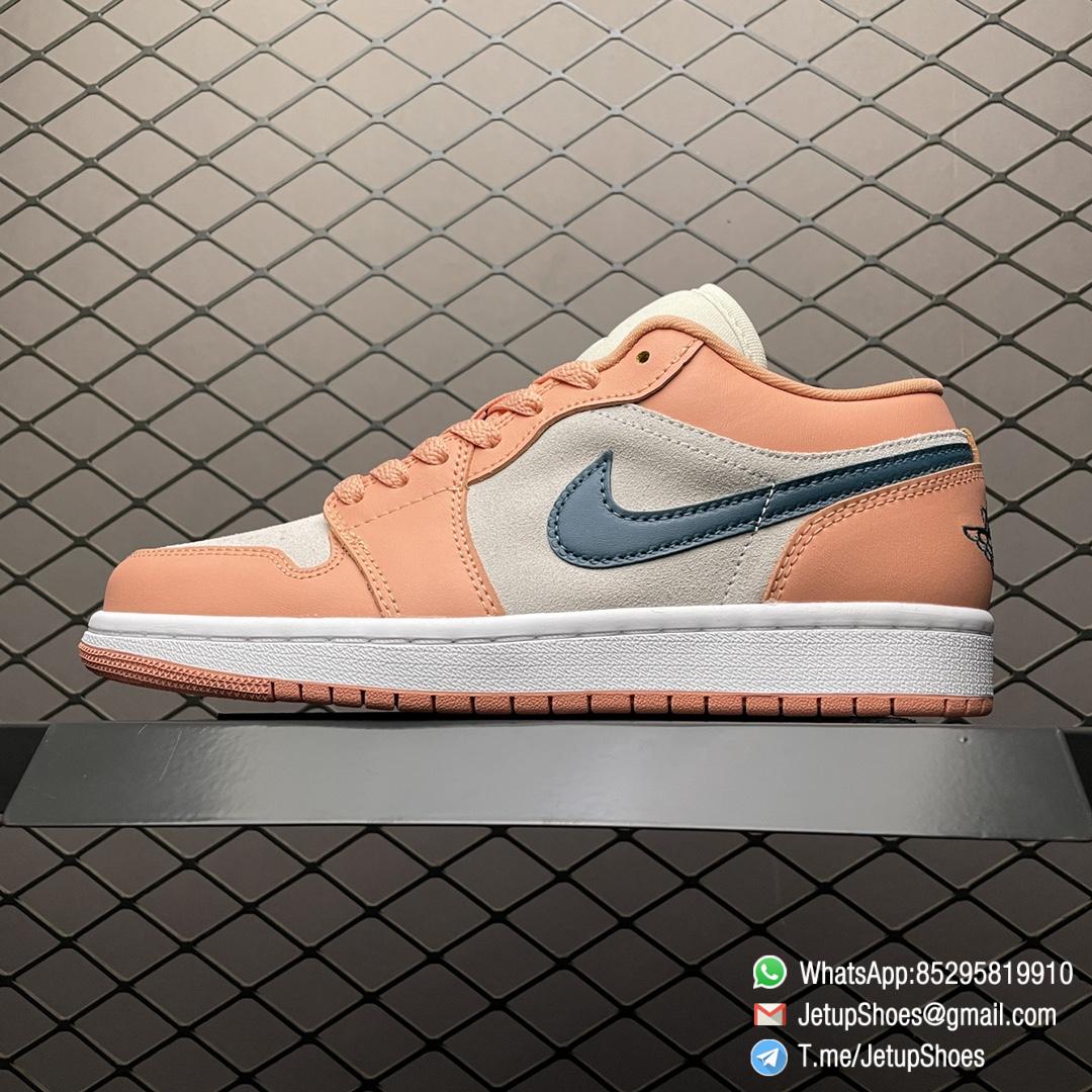 RepSneakers Women Air Jordan 1 Low Light Madder Root SKU DC0774 800 Top Quality SNKRS 1