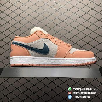 RepSneakers Women Air Jordan 1 Low Light Madder Root SKU DC0774 800 Top Quality SNKRS 2