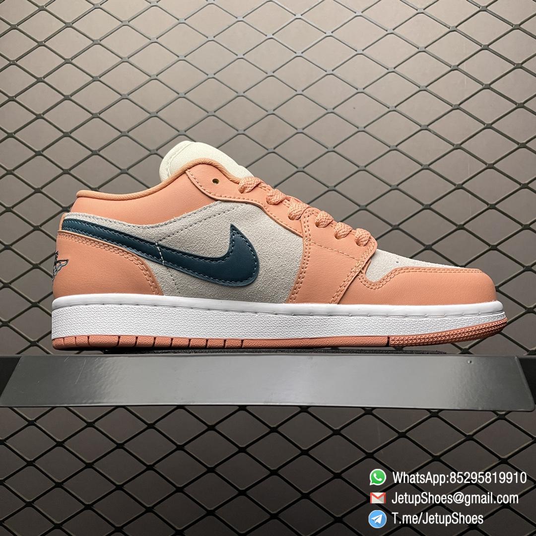 RepSneakers Women Air Jordan 1 Low Light Madder Root SKU DC0774 800 Top Quality SNKRS 2