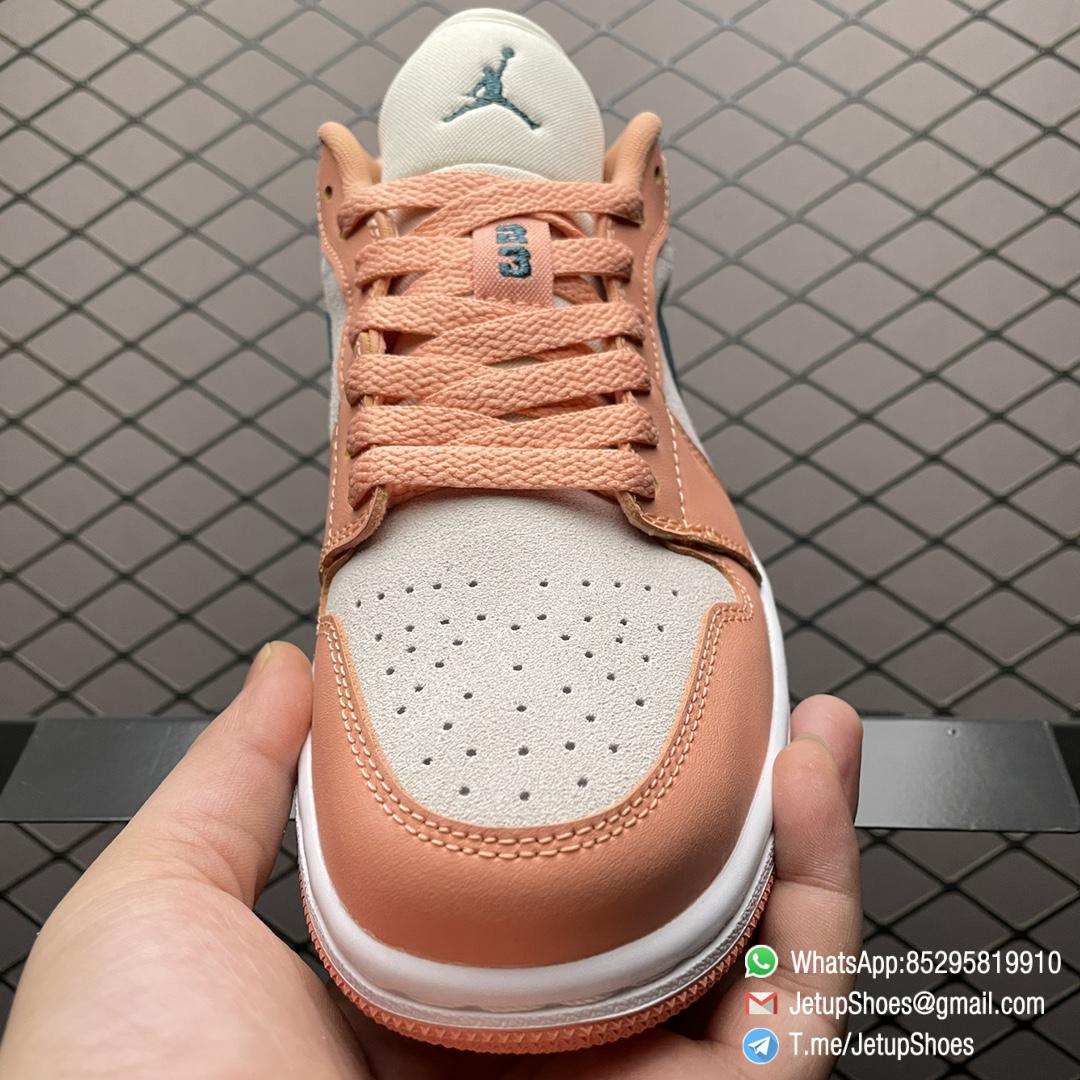 RepSneakers Women Air Jordan 1 Low Light Madder Root SKU DC0774 800 Top Quality SNKRS 3