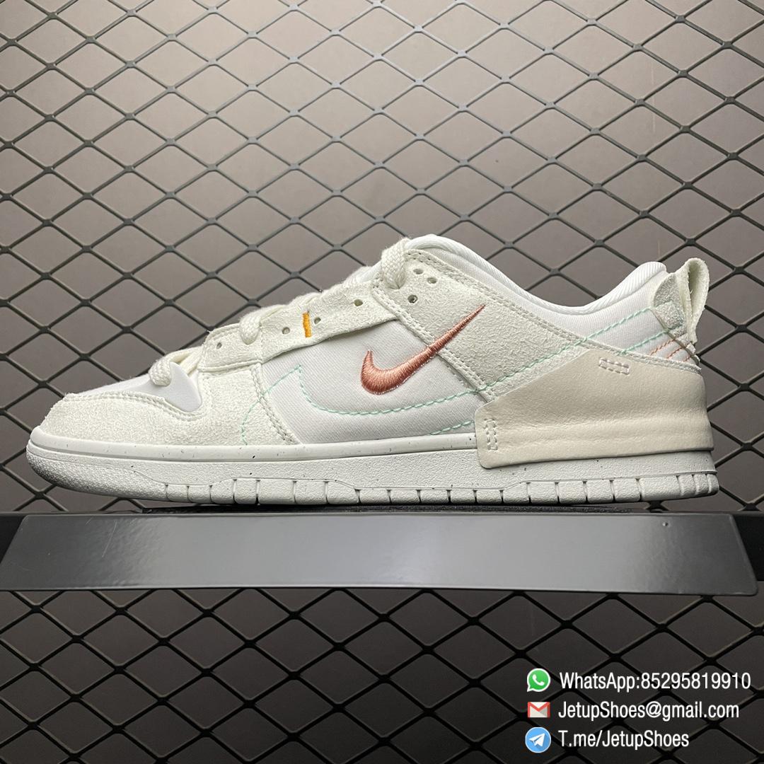 RepSneakers Women Nike Dunk Low Disrupt 2 Pale Ivory SKU DH4402 100 01