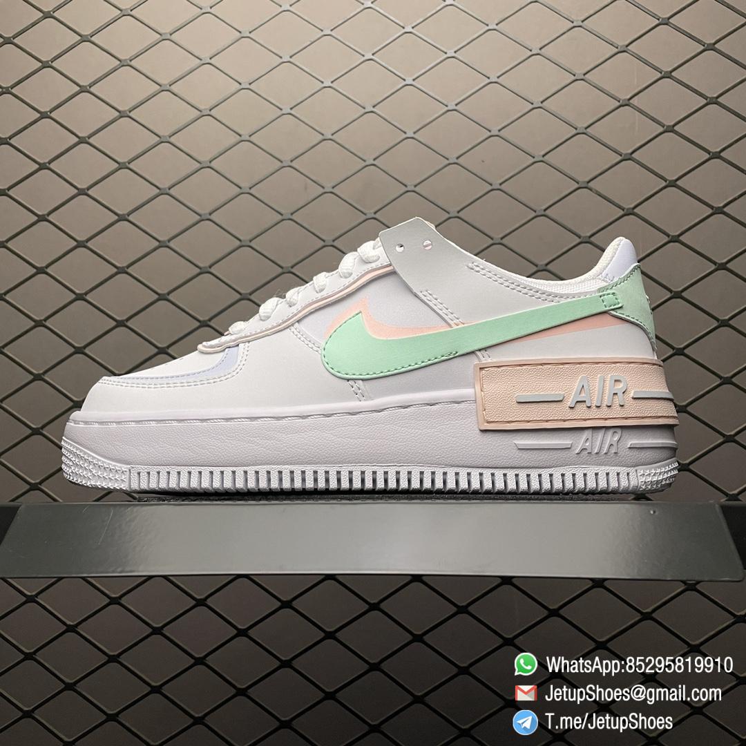 RepSneakers Womens Air Force 1 Shadow White Atmosphere Mint SKU CI0919 117 1