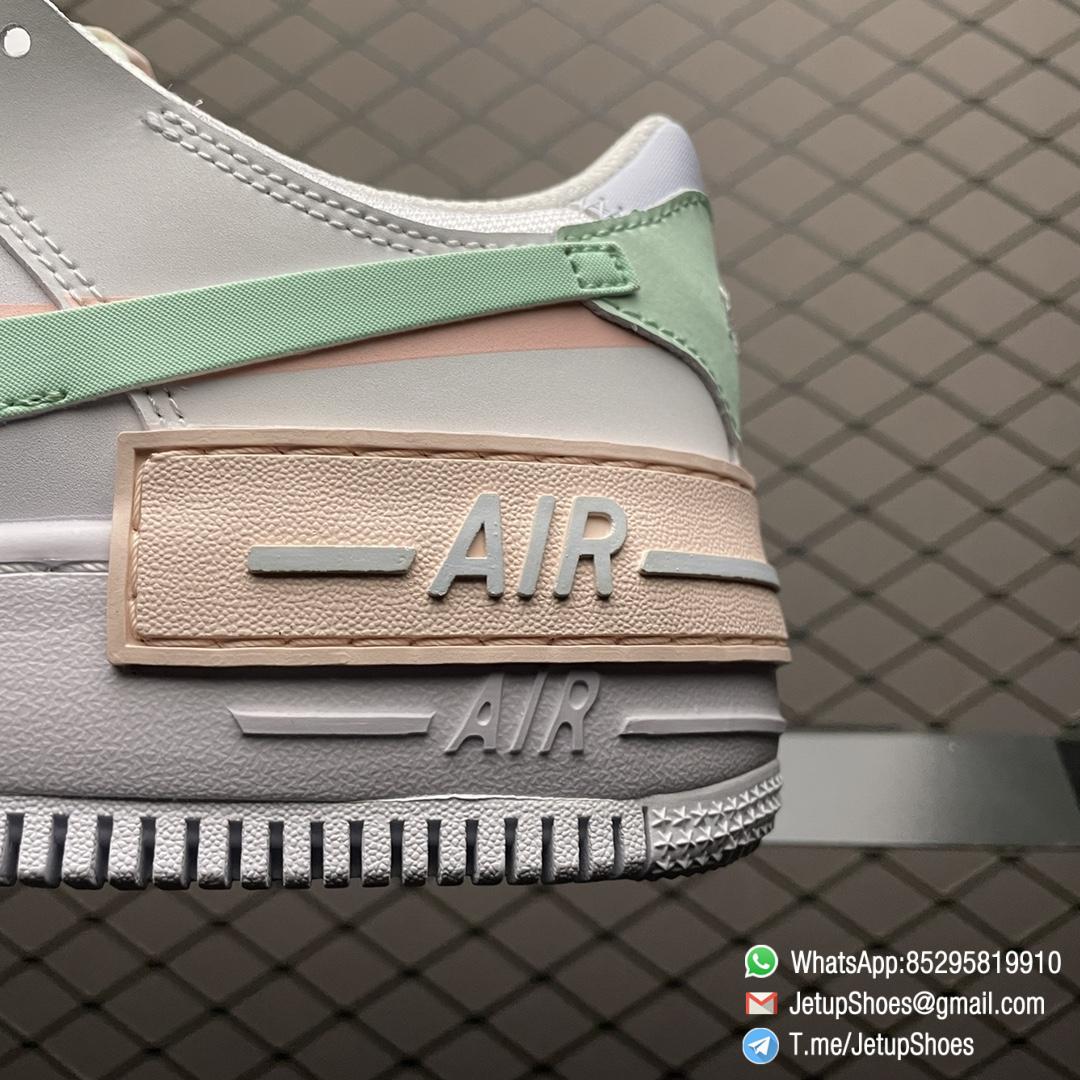 RepSneakers Womens Air Force 1 Shadow White Atmosphere Mint SKU CI0919 117 6